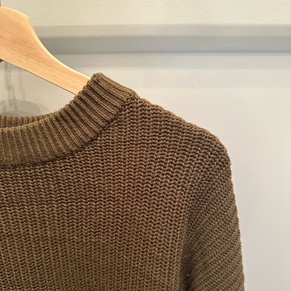 Green Knit Sweater